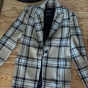 Plaid Blazer